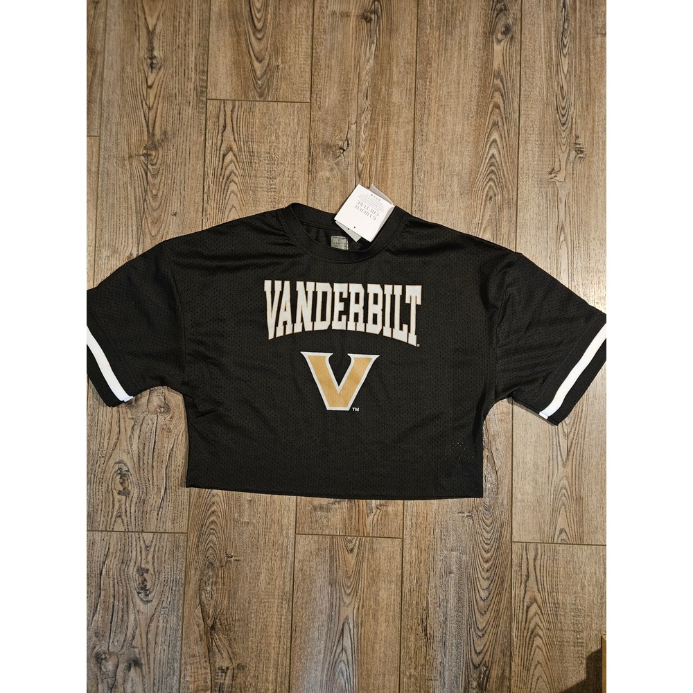 Vanderbilt Commodores Gameday Couture Women's Crop Top Jersey Size M